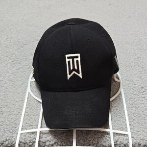 Classic Black Cap with Embroidered Logo